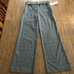 NWT Alfani Wide Leg Pants with Belt